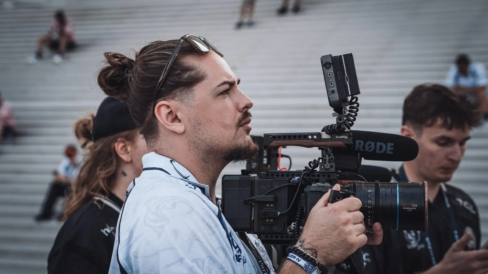 Tournage sur un événement esport à Paris